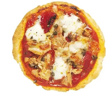 Grillad paprika, tonfisk & mozzarellapizza