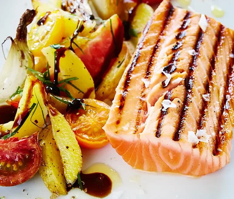 Grillad salma provencale