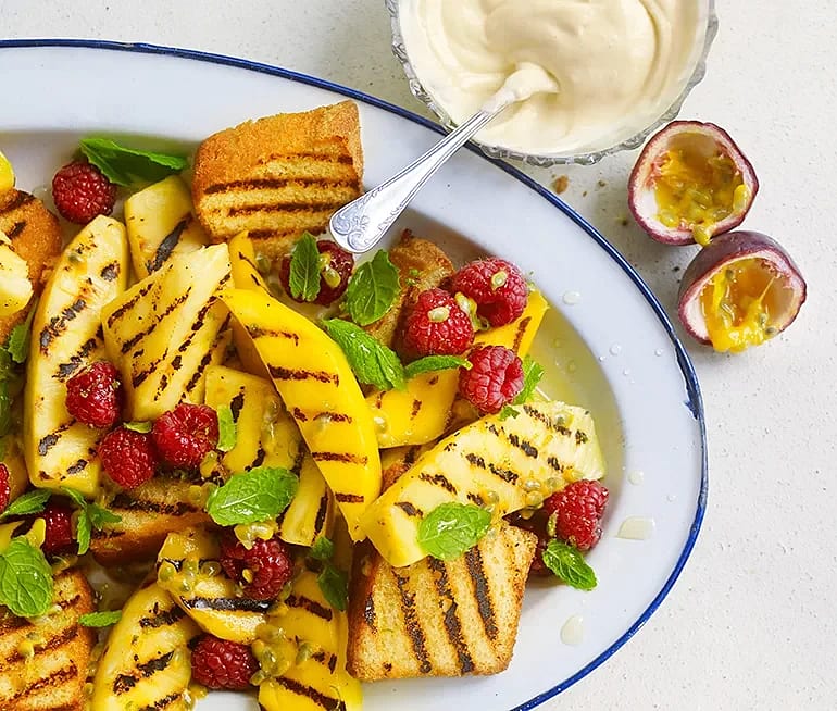 Grillad sweet panzanella
