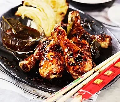 Grillade kycklingben teriyaki