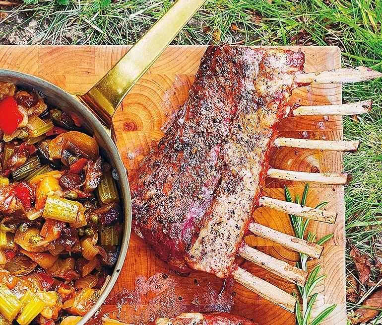 Grillade lammracks