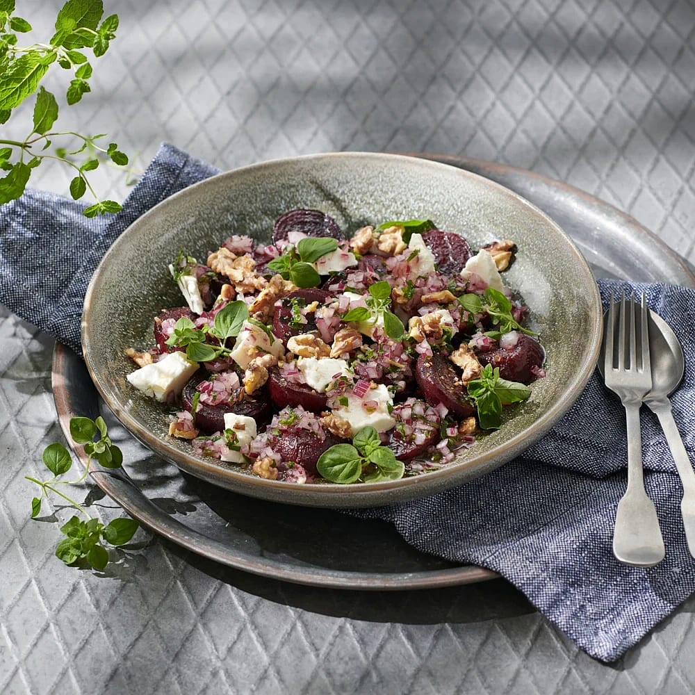 Grillade rödbetor med oreganodressing