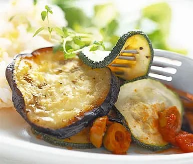Grönsaksgratäng med citronris