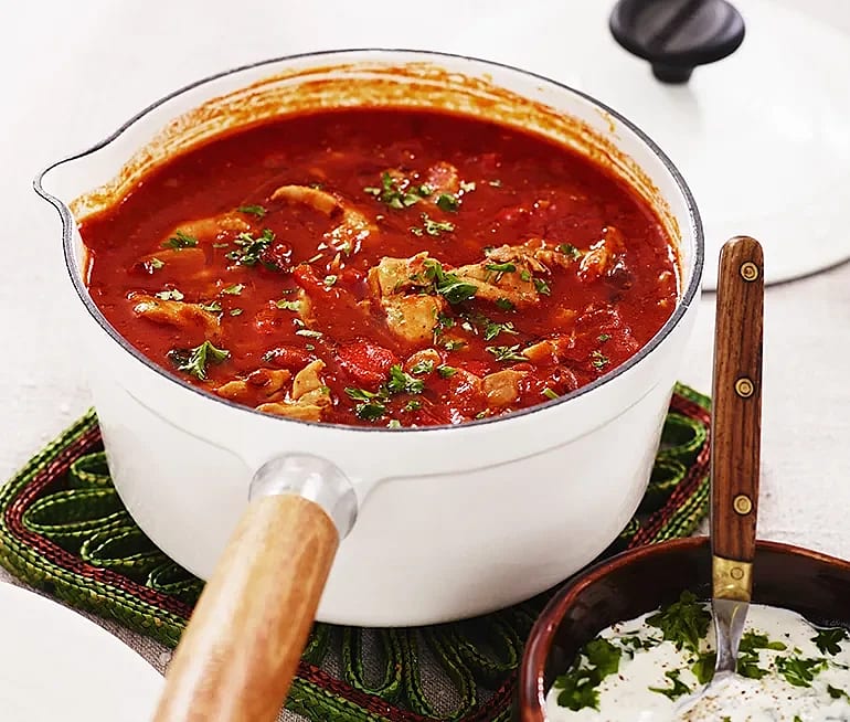 Gulasch på kyckling