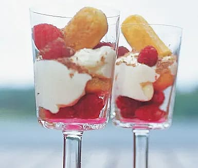 Hallontiramisú
