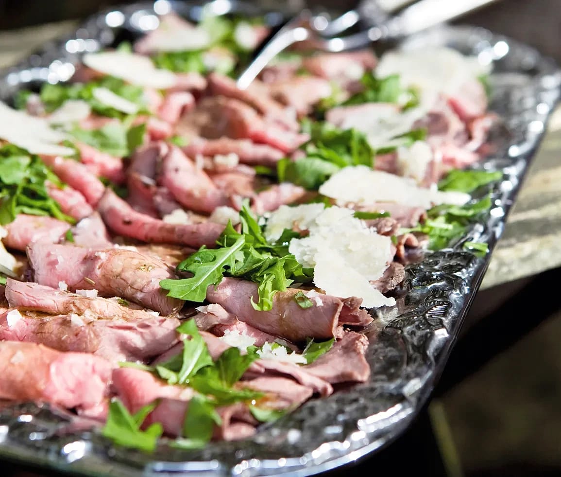 Helstekt kalvytterfilé med rosmarin & parmesan