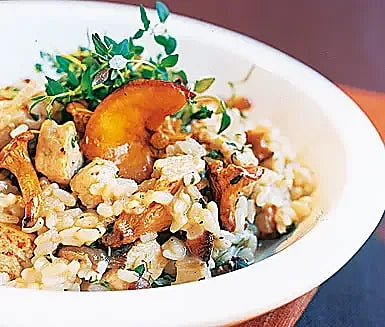 Höstrisotto med quorn