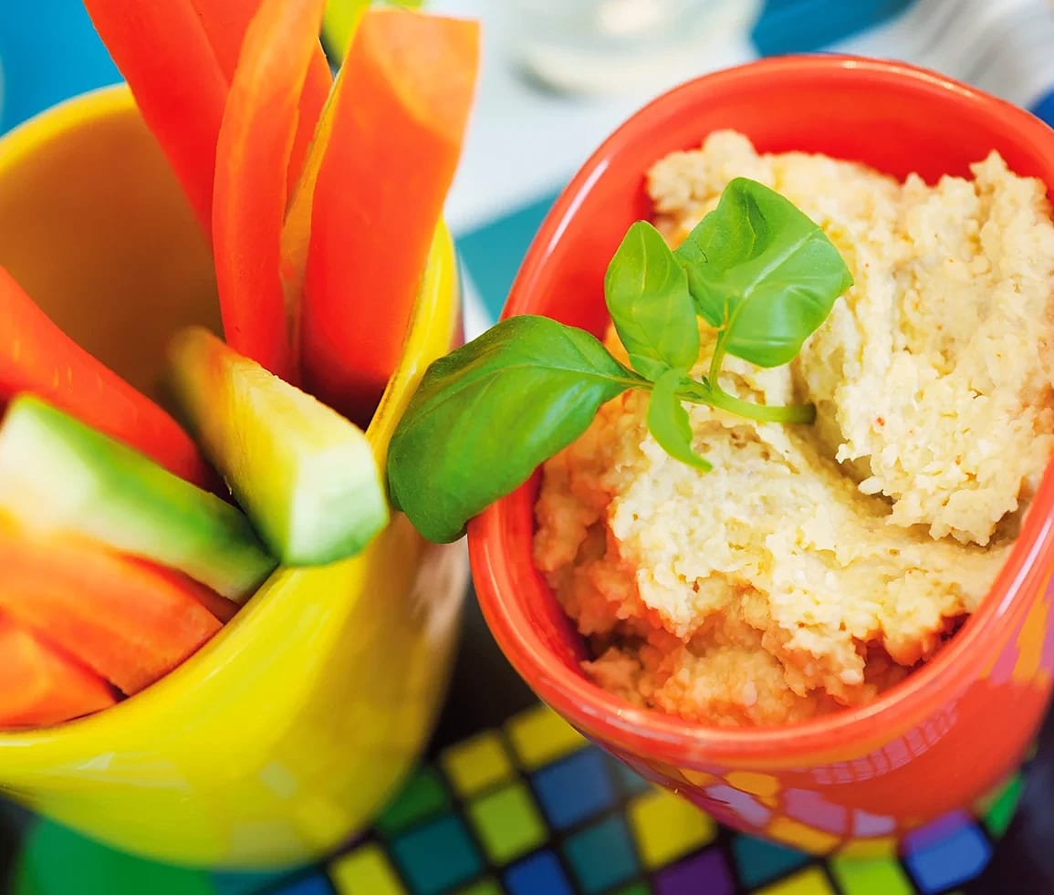 Hummus på ett kick