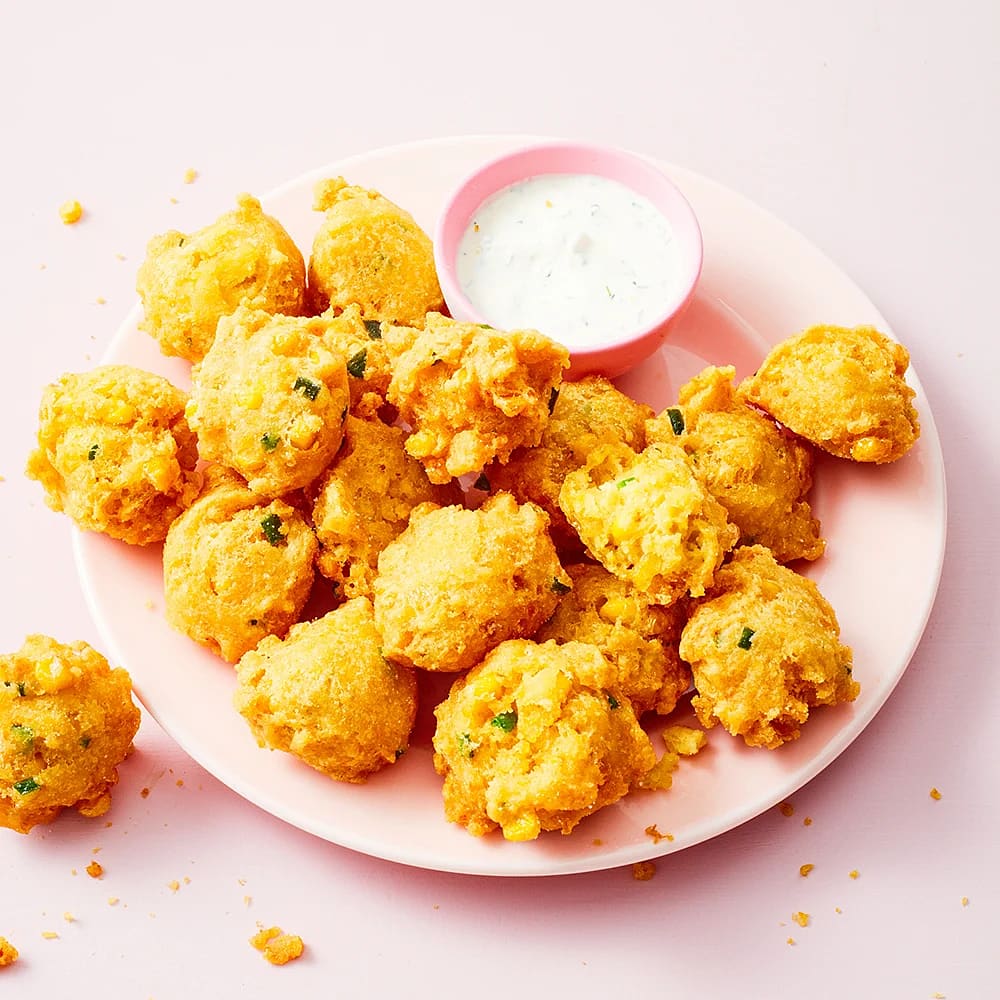 Hush puppies – Friterade majsbollar med jalapeño