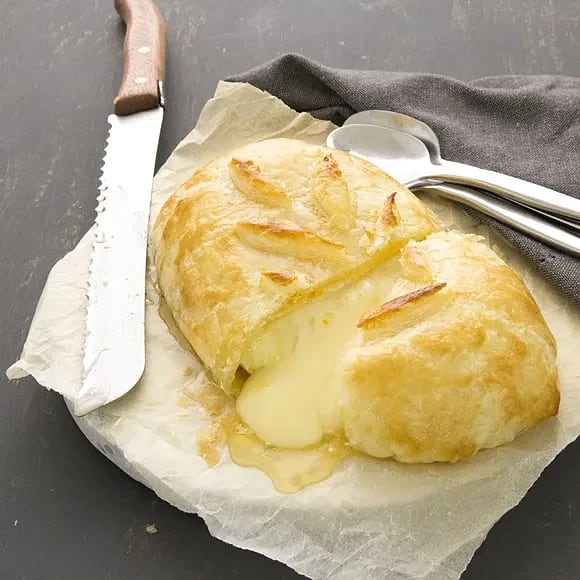 Inbakad brie