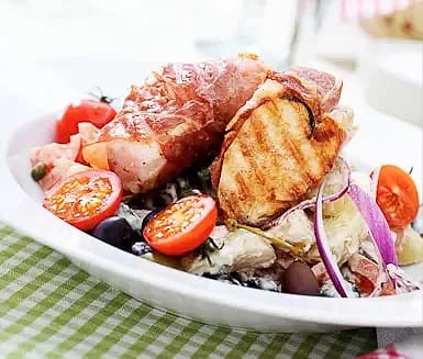 Italienska kycklingbröst med vitello tonnatopotatis