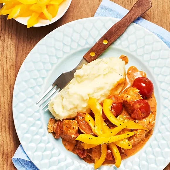 Kalkongryta med potatismos