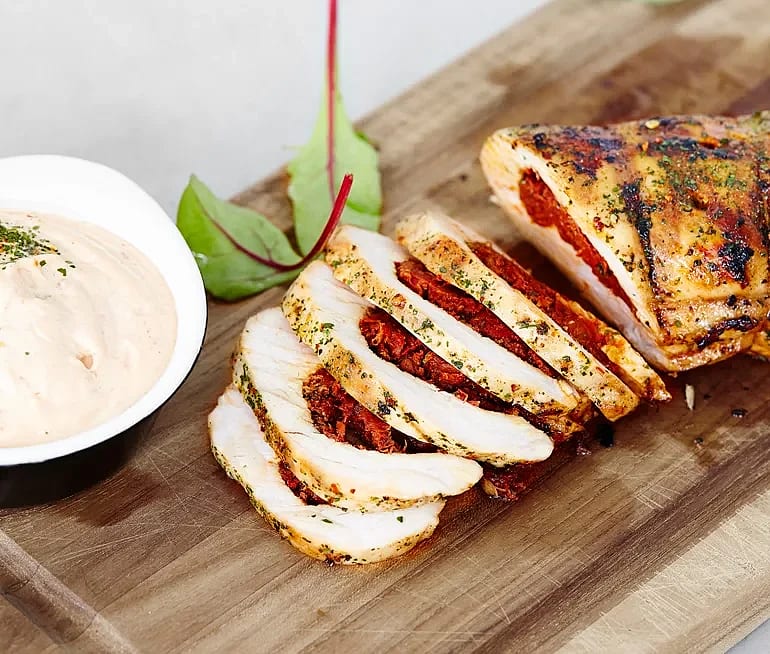 Kalkonrulle med chipotlemajjo