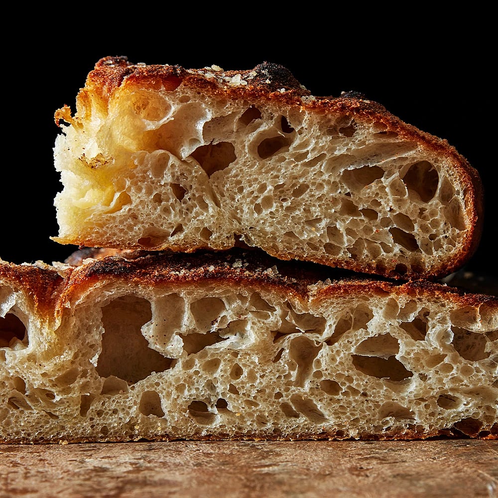 Kalljäst focaccia