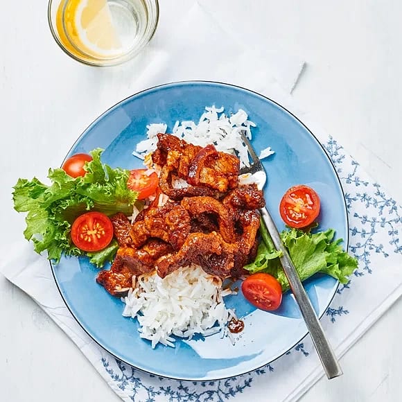 Kebab med körsbärstomater