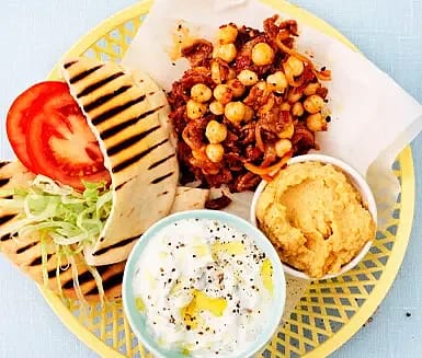 Kebabskav i pitabröd
