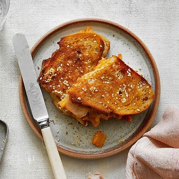 Kimchi grilled cheese