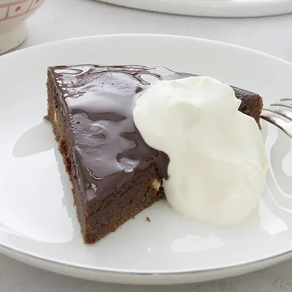 Kladdkaka de lux
