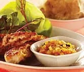 Knaperstekt kycklingfilé med passionsrelish