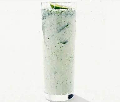 Kokos- och myntacocktail