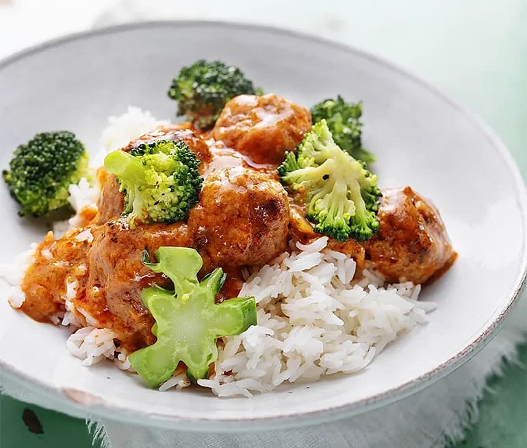 Köttbullar med indisk smak