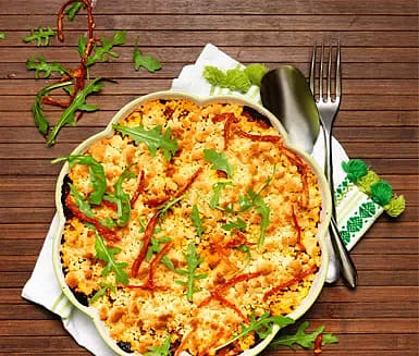 Köttfärspaj med smak av chili
