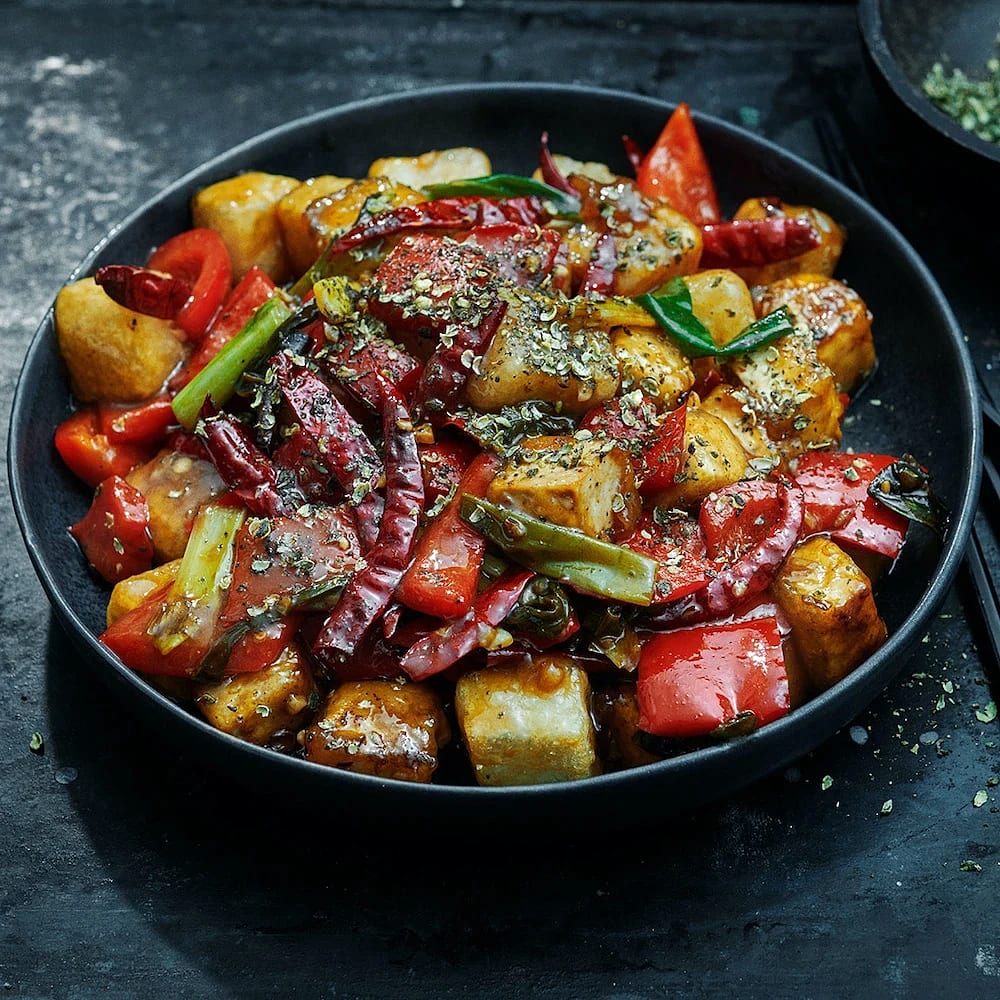 Kung pao tofu