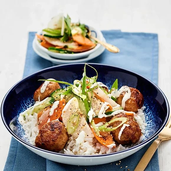 Kycklingbullar tandoori