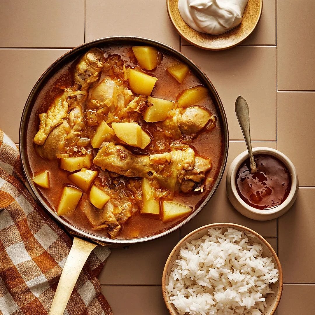 Kycklingcurry med ingefära
