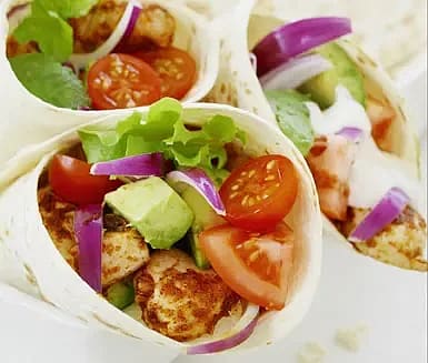 Kycklingtaco med avokado