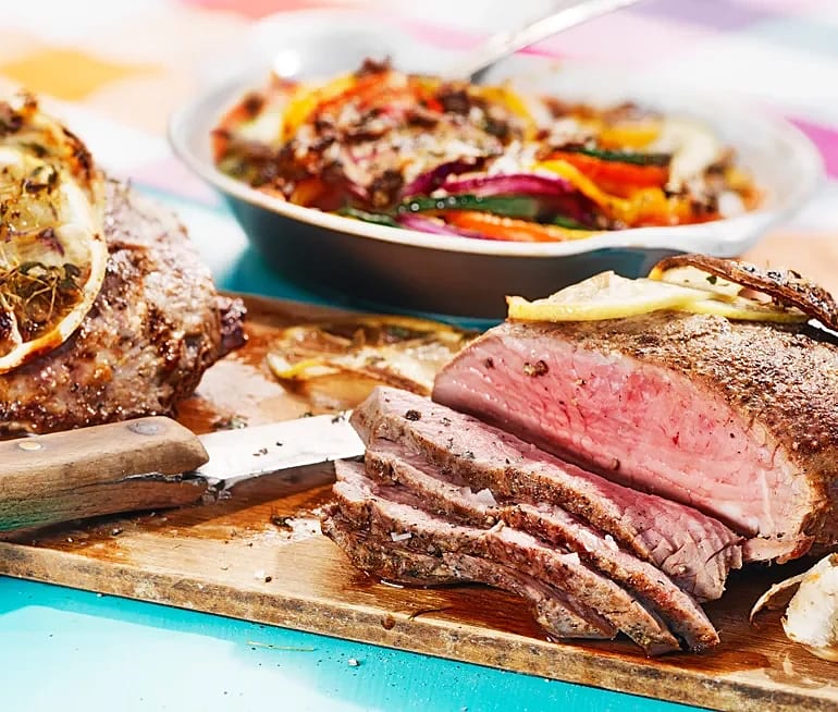 Lamm med provencalsk grönsaksgratäng