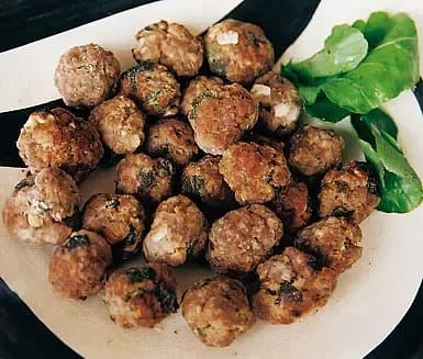 Lamm- och myntaköttbullar