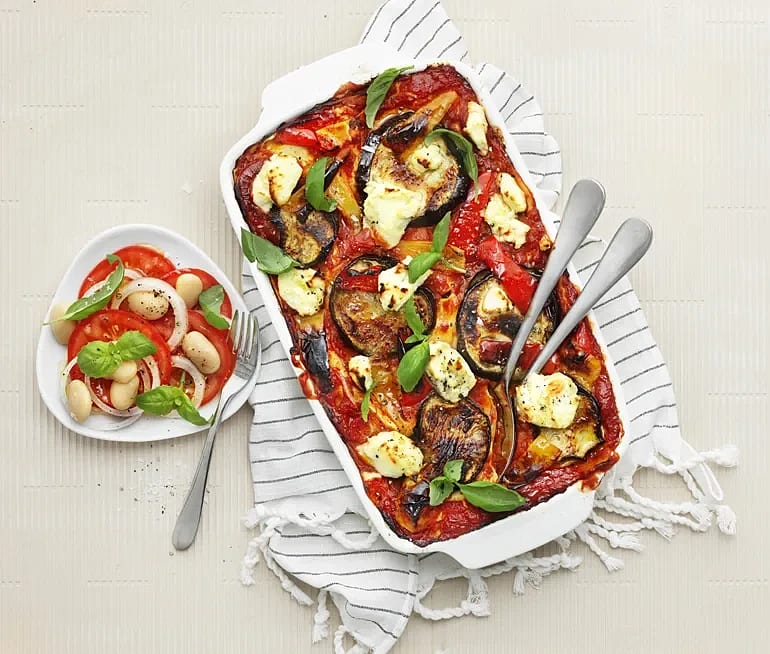 Lasagne med aubergine och ricotta