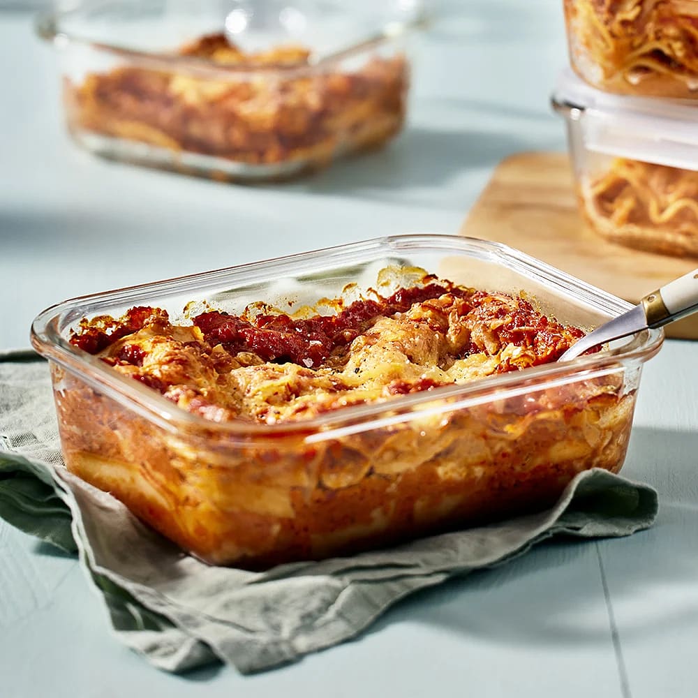 Lasagne med morot och grillost