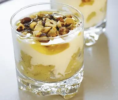 Lätt äppeldessert