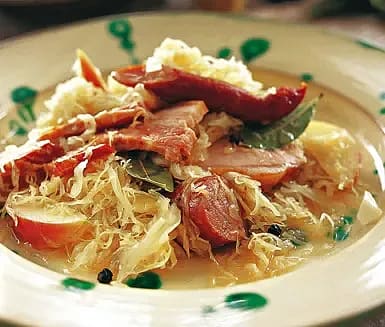 Lättlagad choucroute