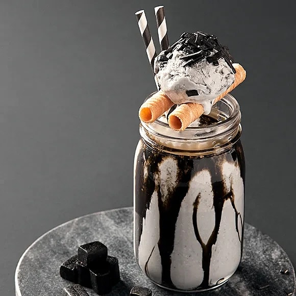 Lyxig saltlakritsshake