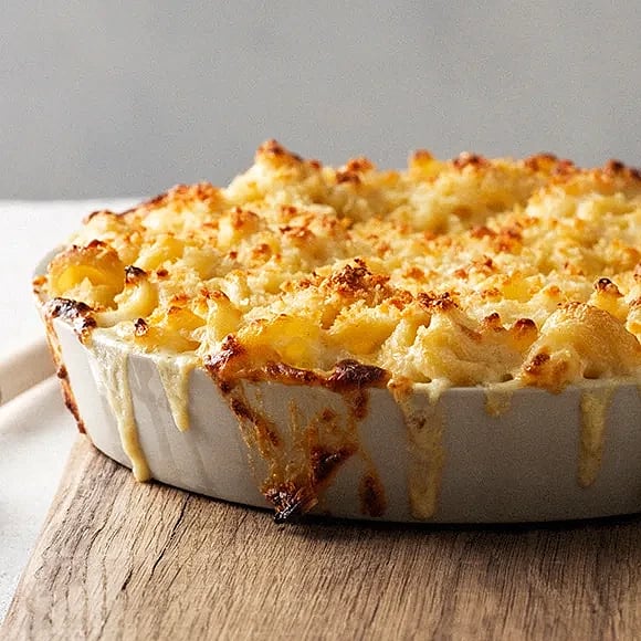 Mac and cheese med panko