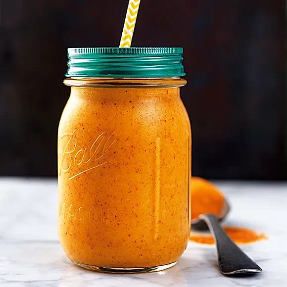 Mango- och nyponsmoothie