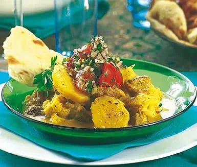 Mild lammcurry