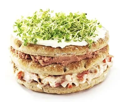 Minismörgåstårta