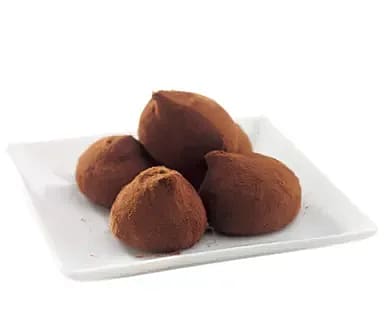 Mjölkchokladtryfflar med kardemumma