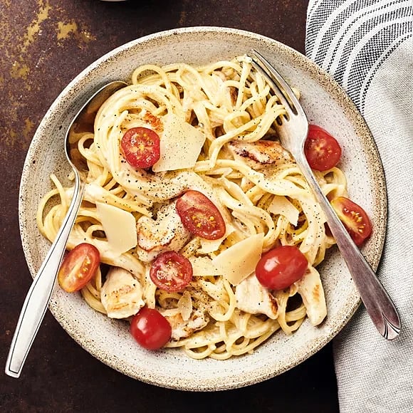 One pot chicken Alfredo