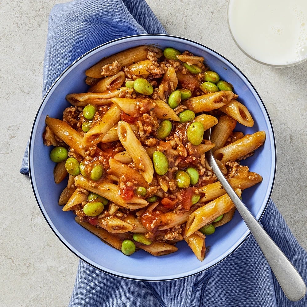 One pot pasta och köttfärssås