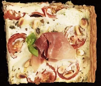 Pajskal i långpanna - ricotta & kronärtskocka