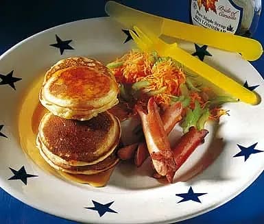 Pancakes med småprinsar