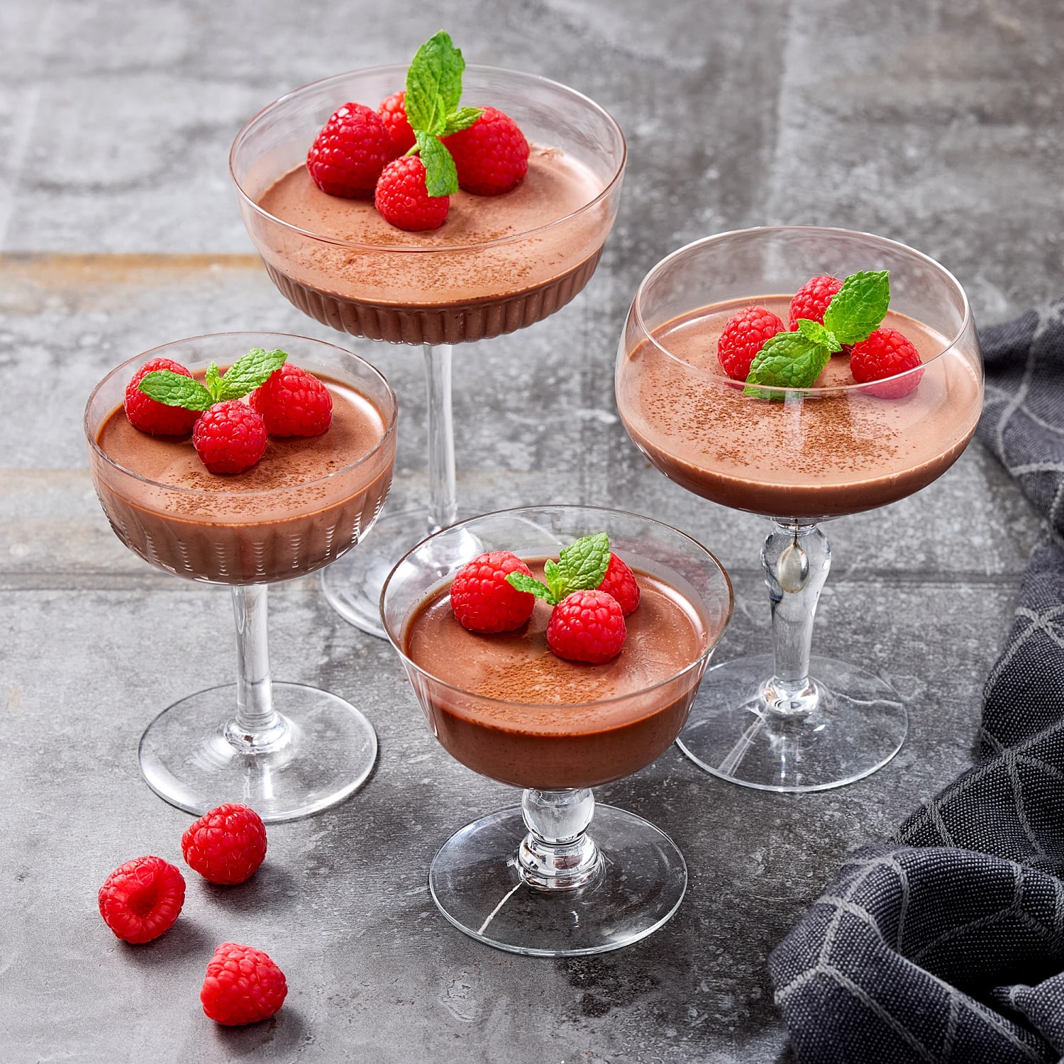 Pannacotta med chokladsmak