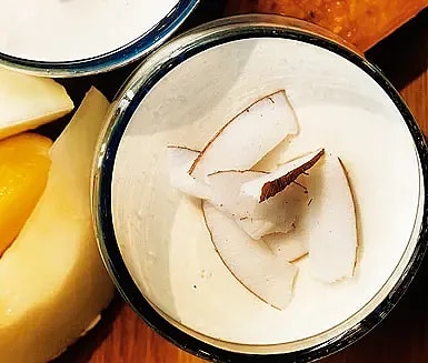 Pannacotta med kokos