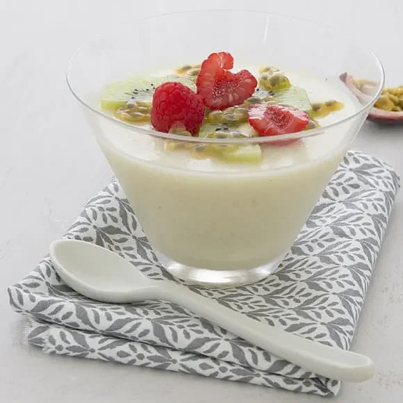 Pannacotta med vaniljsmak