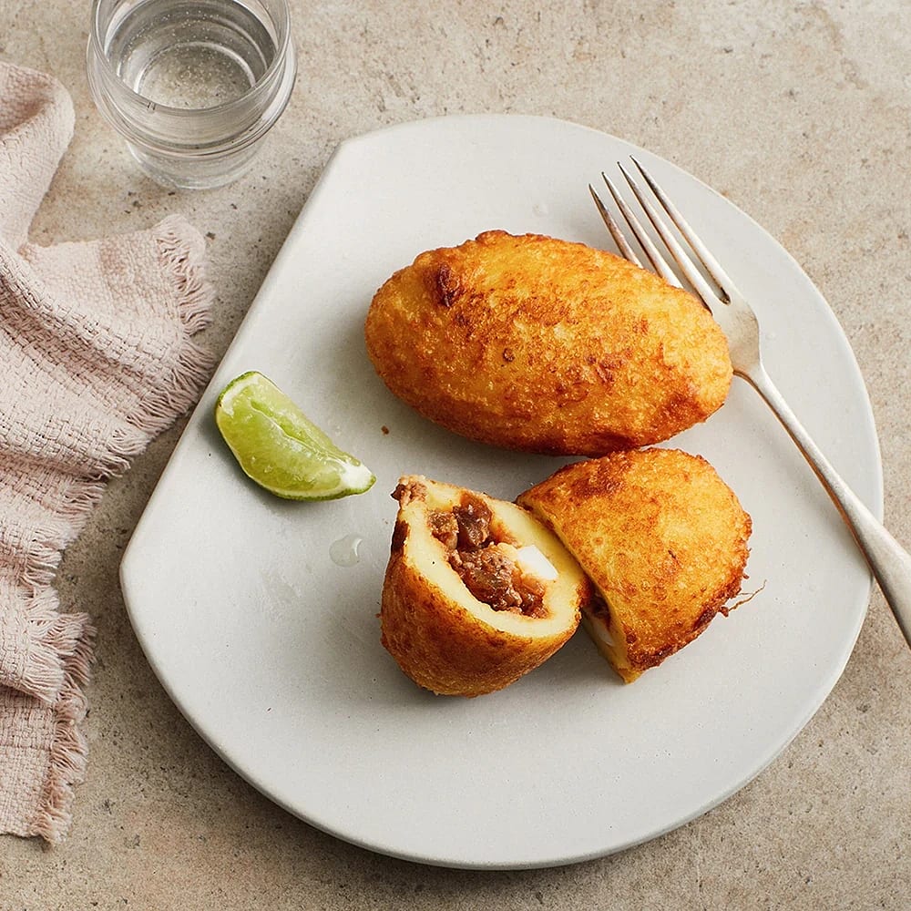 Papa rellena – Fyllda potatiskroketter